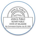 Delaware Notary Seals